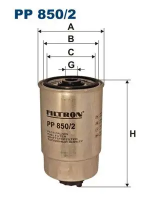 FILTRON PP850/2 Yakıt Filtresi