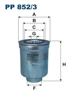 FILTRON PP852/3 Yakıt Filtresi 1770A172