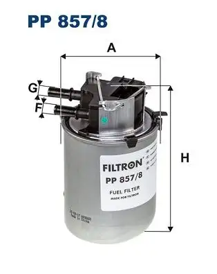 FILTRON PP857/8 Yakıt Filtresi 16400BB51A