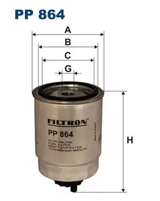 FILTRON PP864 Yakıt Filtresi