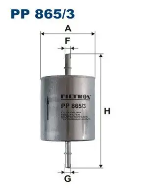 FILTRON PP865/3 Yakıt Filtresi 4103735