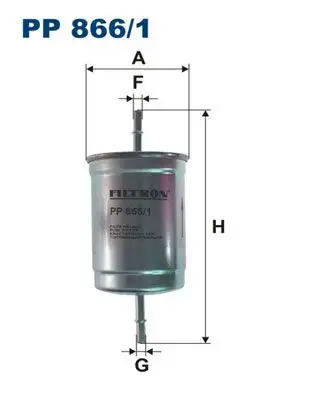 FILTRON PP866/1 Yakıt Filtresi 30817997