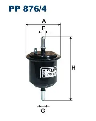 FILTRON PP876/4 Yakıt Filtresi 3191125100