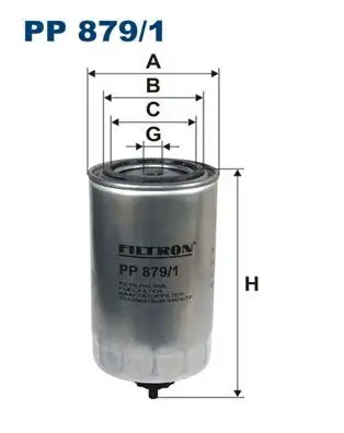 FILTRON PP879/1 Yakıt Filtresi