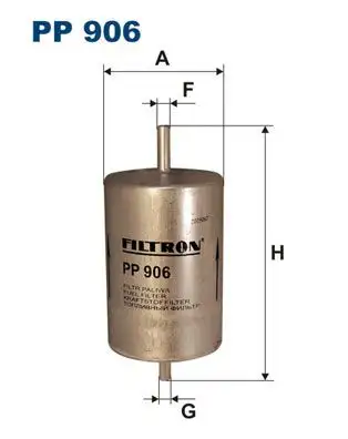 FILTRON PP906 Yakıt Filtresi 7700843833