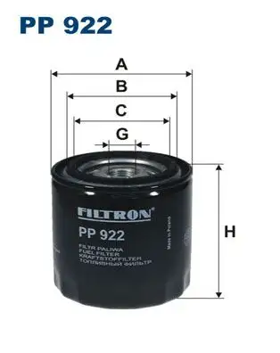 FILTRON PP922 Yakıt Filtresi