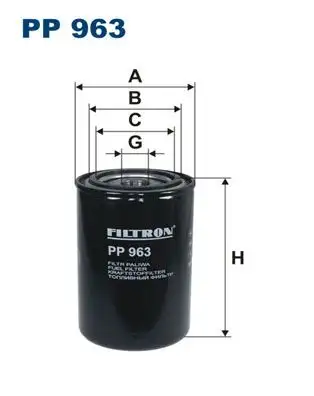 FILTRON PP963 Yakıt Filtresi 1372444
