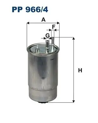 FILTRON PP966/4 Yakıt Filtresi