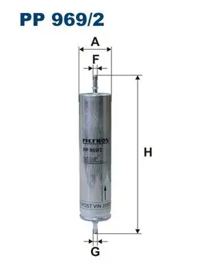 FILTRON PP969/2 Yakıt Filtresi WJN000080
