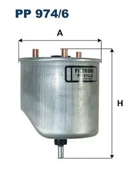 FILTRON PP974/6 Yakıt Filtresi