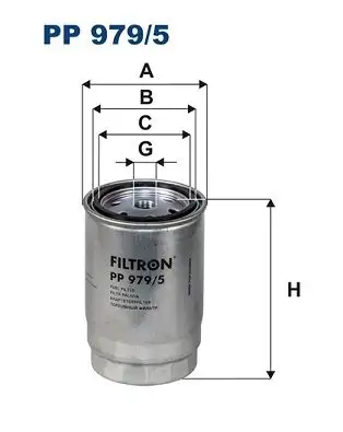 FILTRON PP979/5 Yakıt Filtresi 319221K800