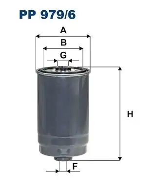FILTRON PP979/6 Yakıt Filtresi 31922A9000