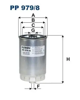 FILTRON PP979/8 Yakıt Filtresi 319222W000