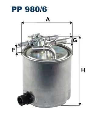 FILTRON PP980/6 Yakıt Filtresi
