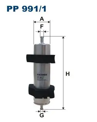 FILTRON PP991/1 Yakıt Filtresi 8R0127400