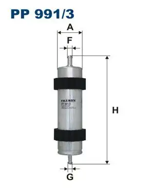 FILTRON PP991/3 Yakıt Filtresi 8W0127399A