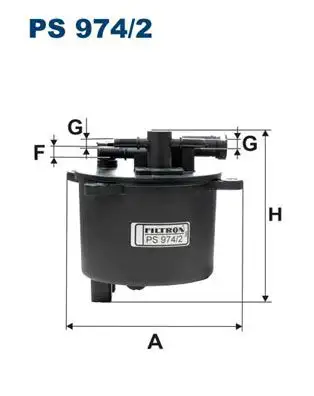 FILTRON PS974/2 Yakıt Filtresi