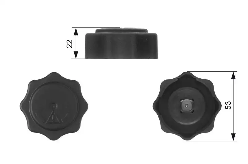 GATES RC229 Yedek Su Depo Kapağı 19102P5TG00