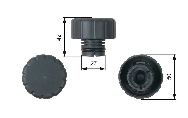 GATES RC244 Yedek Su Depo Kapağı A1695010015