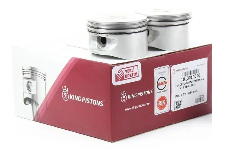 KING PISTONS RE56370000M Motor Segmanı (STD)