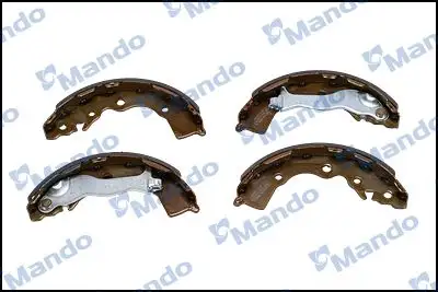 MANDO RMLH15 Arka Fren Balatası 583051GA00