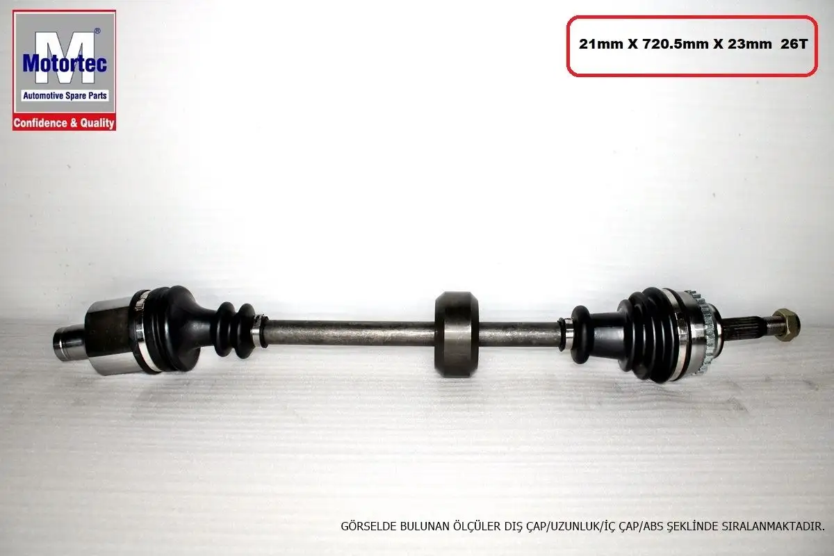 MOTORTEC RNT0183 Ön Aks (Sağ)