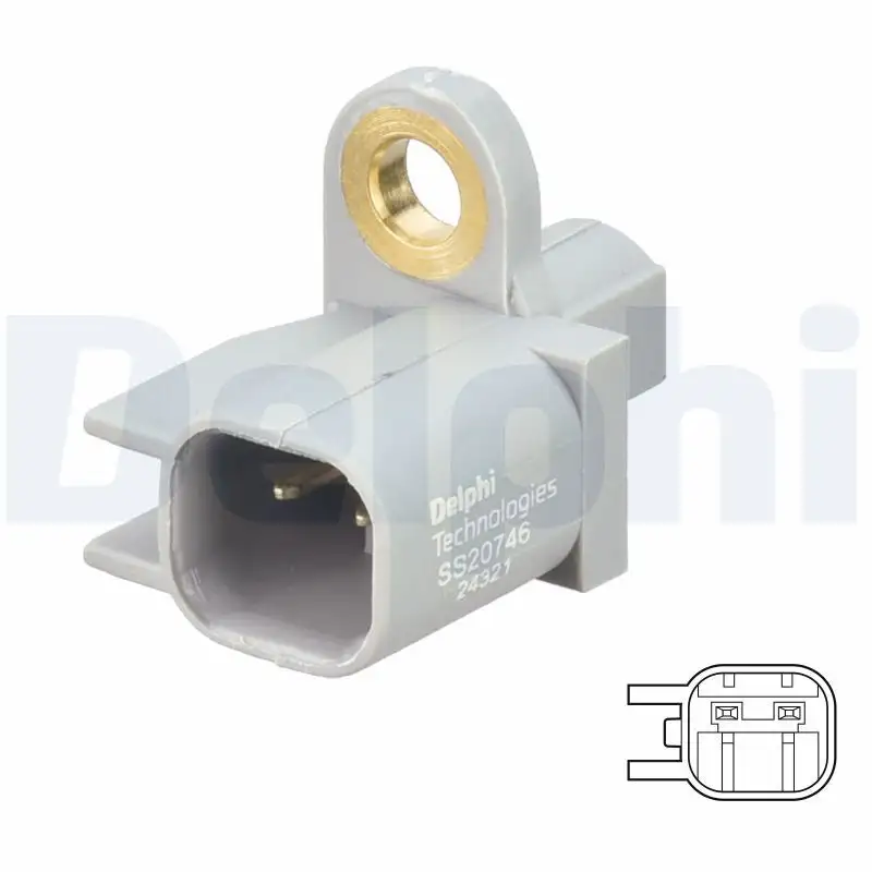 DELPHI SS20746 ABS Hız Sensörü (Arka)