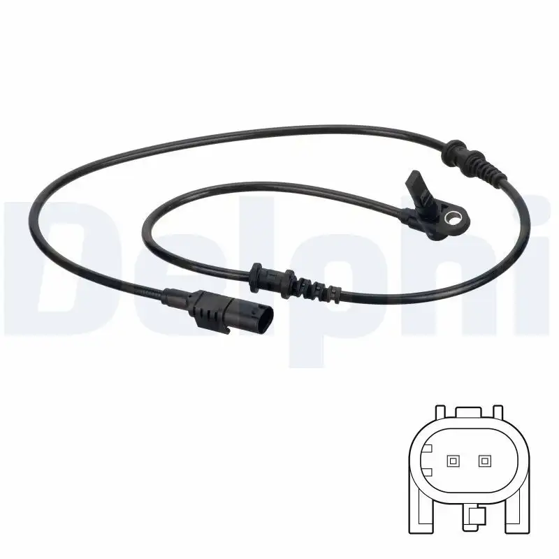 DELPHI SS20790 ABS Hız Sensörü (Ön) A9065400317