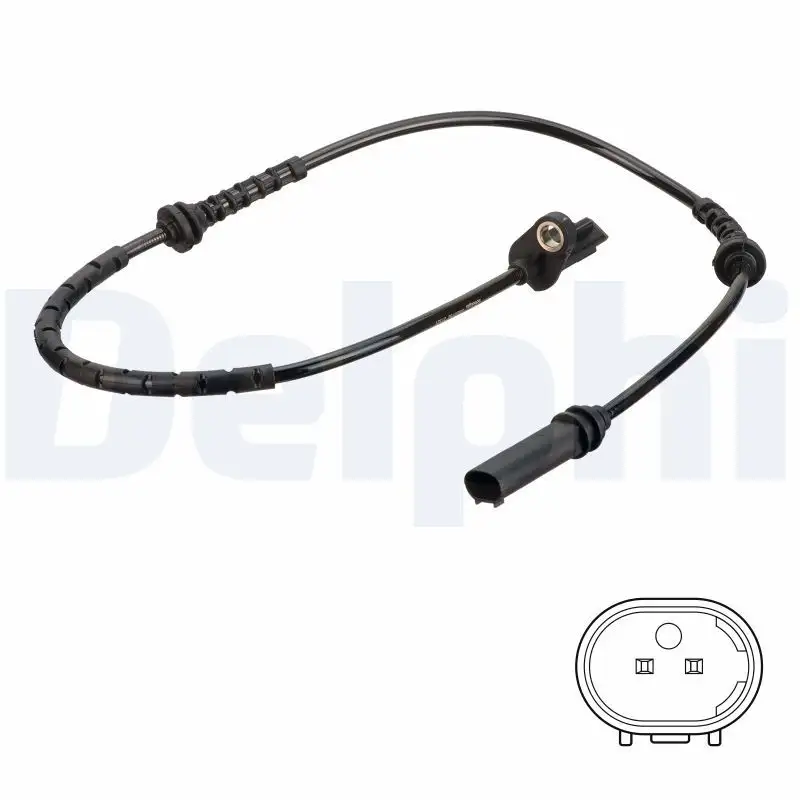DELPHI SS20792 ABS Hız Sensörü (Ön) 34526850767