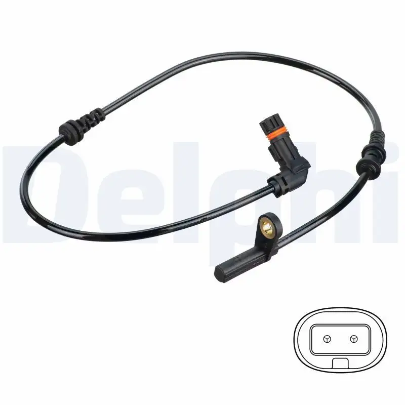 DELPHI SS20797 ABS Hız Sensörü (Ön) A2049054305