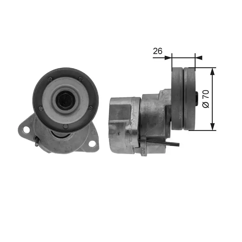 GATES T38154 Kayış Gergi Kütüğü