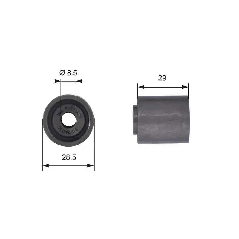 GATES T42045 Triger Gergi Rulmanı