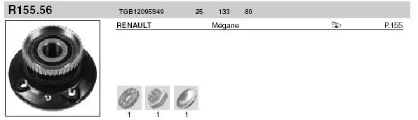 SNR TGB12095S49 Arka Poyra