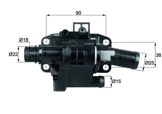 MAHLE TH4183 Termostat