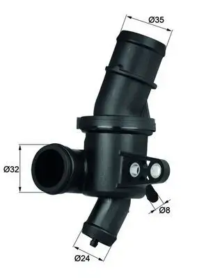 MAHLE TH480 Termostat A6402000515