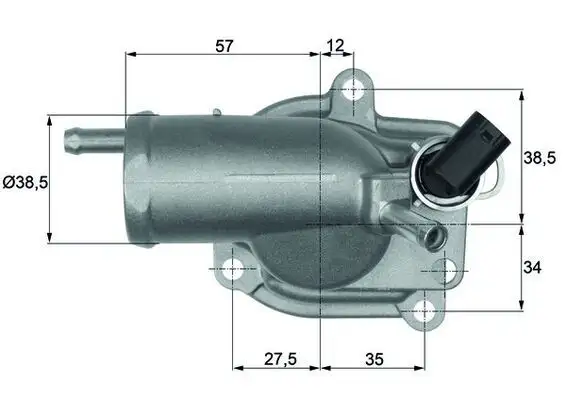 MAHLE TH987 Termostat A6112030075