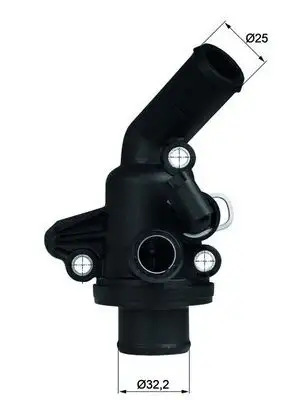 MAHLE TI1187 Termostat A6682030175