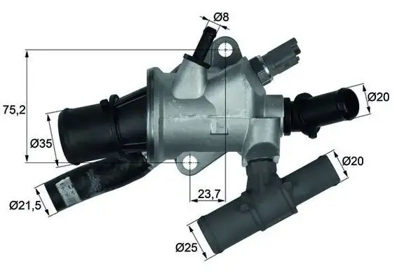 MAHLE TI16688 Termostat