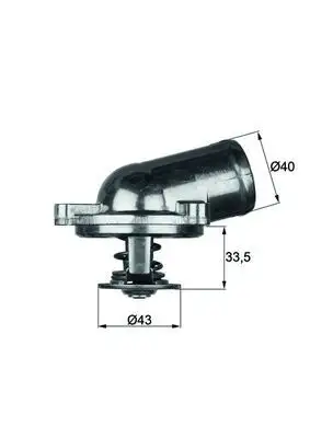 MAHLE TI2287 Termostat