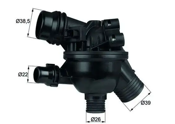 MAHLE TM19102 Termostat 11538671515