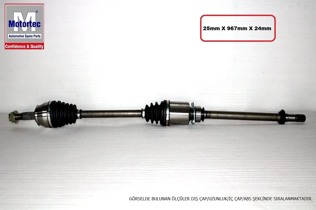 MOTORTEC TMP0494 Ön Aks (Sağ)