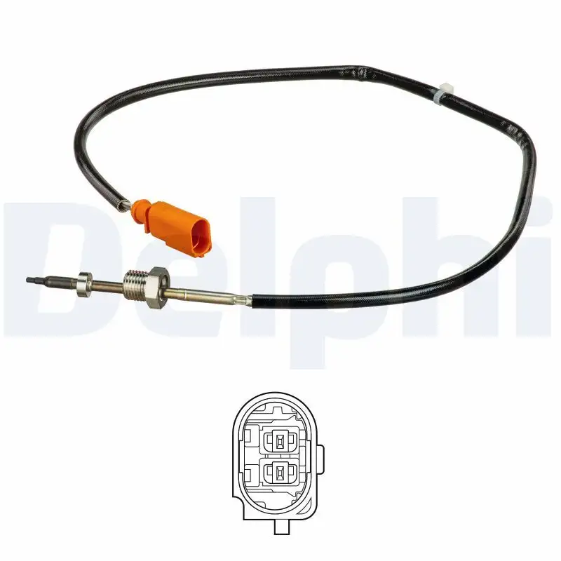 DELPHI TS30164 Egzoz Sıcaklık Sensörü 04L906088B