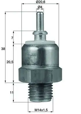 MAHLE TSW45 Fan Müşiri A0065459024
