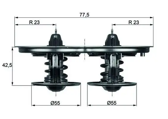 MAHLE TX3280D Termostat 1404925