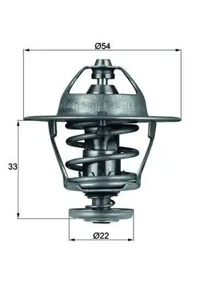 MAHLE TX5385D Termostat