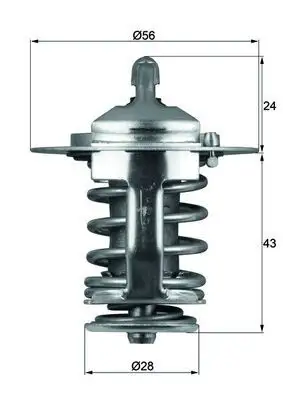 MAHLE TX7082 Termostat