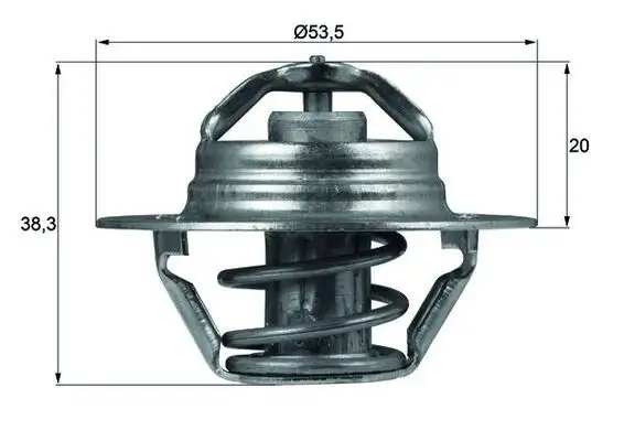 MAHLE TX8888D Termostat