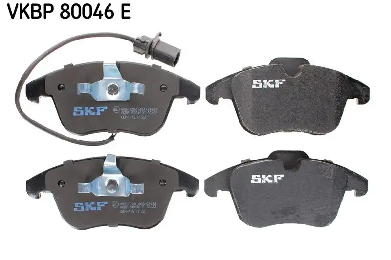 SKF VKBP80046E Ön Fren Balatası 8K0698151F