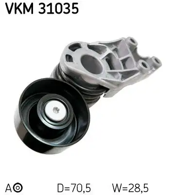 SKF VKM31035 Kayış Gergi Kütüğü 045903315A