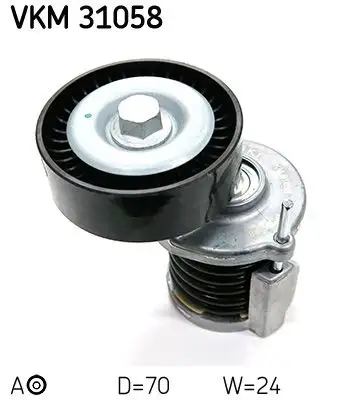 SKF VKM31058 Kayış Gergi Kütüğü